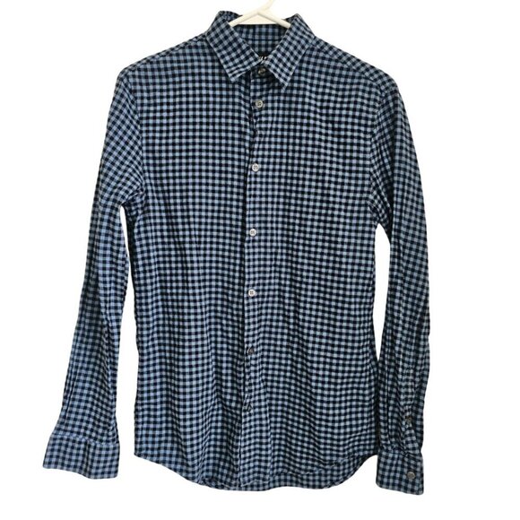 Men's Long sleeve Button Up Shirt Plaid, H&M, Size XS - Picture 1 of 10